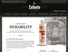 Tablet Screenshot of collinite.com